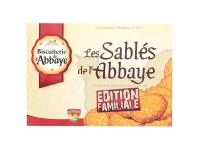 Sablés de lAbbaye pur beurre 4.99 €