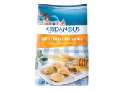 Mini biscuits sal&eacute;s