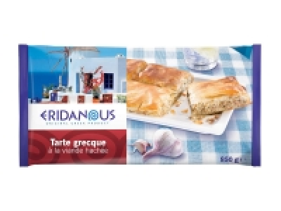 Tarte grecque &agrave; la viande hach&eacute;e