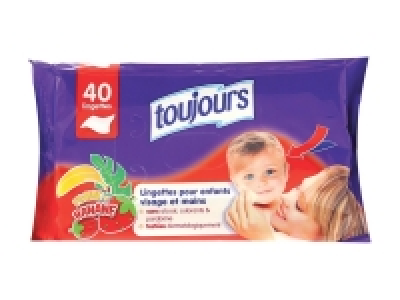 Lingettes visage pour enfant