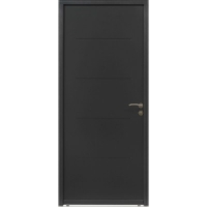 Porte dentrée acier OPTIMUM ouvrant Gauche