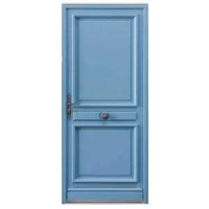Porte dentrée bois CHAMILIA ouvrant Droite