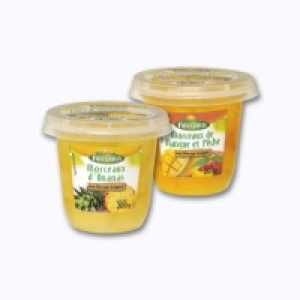 Coupelle de fruits en morceaux 1.09 €