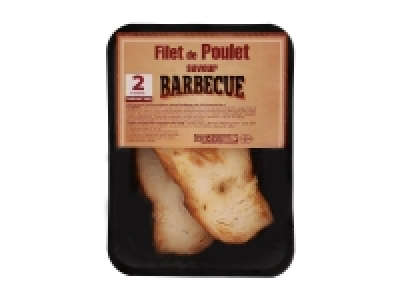 Lidl  2 filets de poulet saveur barbecue