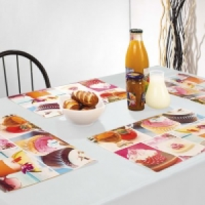 Aldi Colour Dream® Lot de 4 sets de table
