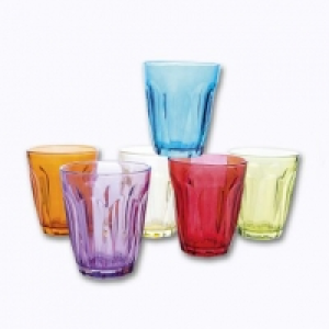 Set de 6 gobelets en verre