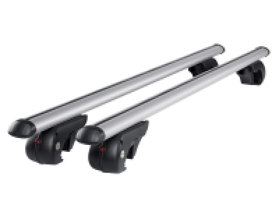 2 barres de toit en aluminium