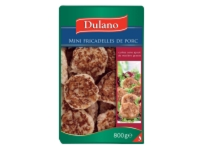 Mini fricadelles de porc