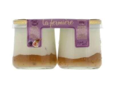 2 yaourts figue-miel