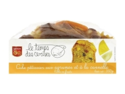 Cake pâtissier aux agrumes et à la cannelle 3.29 €