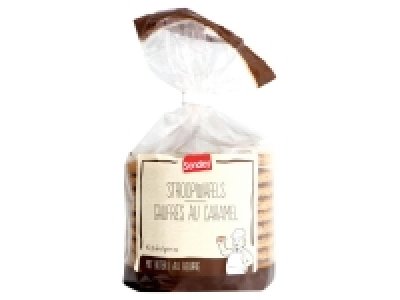 10 gaufres fourrées au caramel