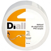 Castorama Diall Adhésif de réparation PVC souple 25 m x 50 mm