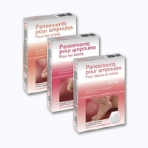 6 Pansements spécial ampoules 2.99 €