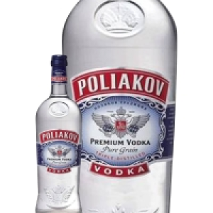 Auchan Poliakov POLIAKOV Magnum Vodka Poliakov - Nature - 1L