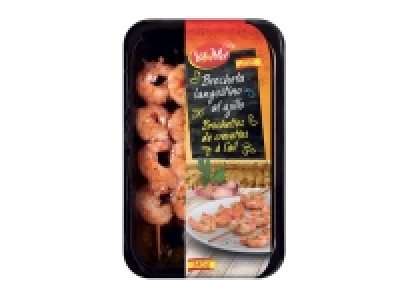 Brochettes de crevettes