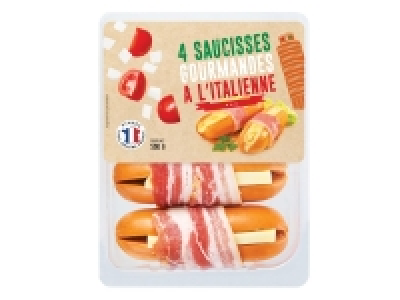 4 saucisses gourmandes à lItalienne