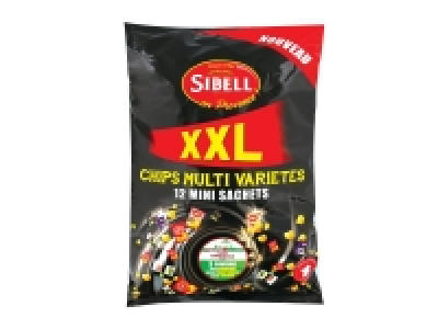 12 mini sachets de chips