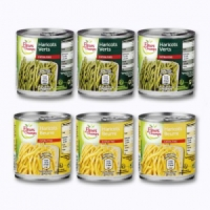 Haricots verts ou beurre 1.49 €