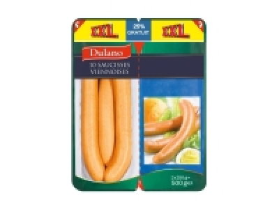 10 saucisses viennoises 2.65 €