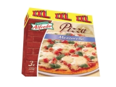 3 pizzas mozzarella