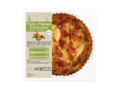 Tarte pommer-hubarbe
