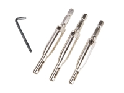 Mèches à centrer, porte-embouts dangle, extracteurs de vis ou scies cl