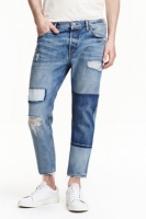 HM   Slim Tapered Cropped Jeans