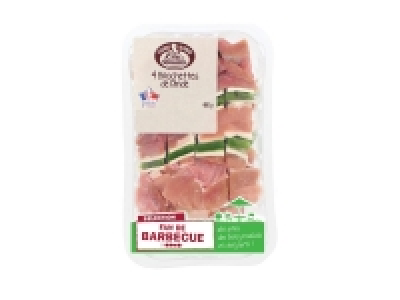 4 brochettes de dinde