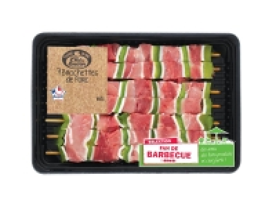 7 brochettes de porc