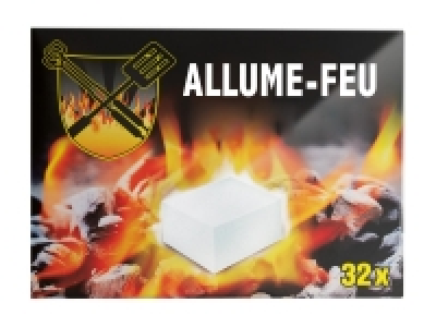 32 cubes allume-feu