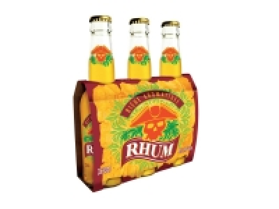 3 bières aromatisées au rhum ou à la vodka