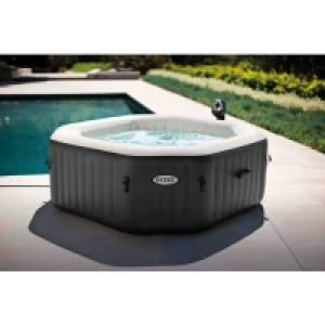 Pure spa 4 places octogonal bulles + jets + ecosterilisateur INTEX