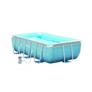 Kit piscine tubulaire rectangulaire 300x175x80cm INTEX