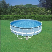 Bricomarche  kit piscine tubulaire ronde Diam457x107cm INTEX