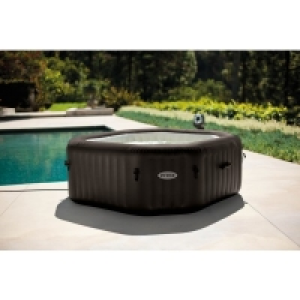Pure spa 6 places octogonal 2,16x71cm jets + système anti-tartre INTEX