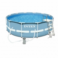 Bricomarche  kit piscine tubulaire ronde diam366x122cm INTEX