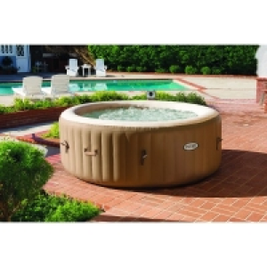Pure spa 4 places 196x71cm bulles + système anti-tartre INTEX