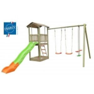 Tour Portique Bois/Métal Techwood Armando AMCA
