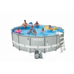 Kit piscine tubulaire 488x122cm ronde INTEX