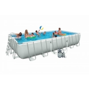 Kit piscine tubulaire 732x366x132cm rect INTEX