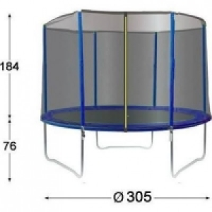 Trampoline diamètre 305 cm