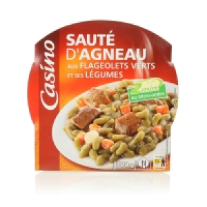 Sauté dagneau flageolets verts 300g 3.13 €