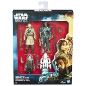 Coffret 4 Figurines Star Wars - 10 cm - La r&eacute;volde de Jedha 17.99&nbsp;&euro;