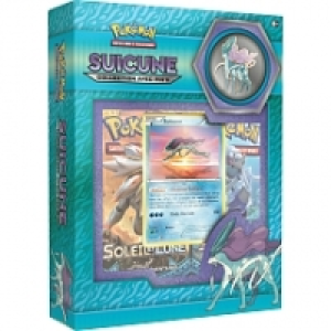 Pack 2 Boosters - Pok&eacute;mon Soleil < Lune - Suicune (+ Pins) 16.99&nbsp;&euro;