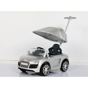 Avigo - Porteur Push Buggy Audi R8 - Gris Métallisé