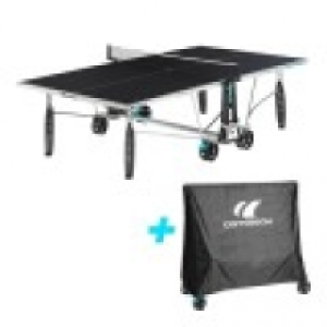 Decathlon Cornilleau Table de tennis de table outdoor CORNILLEAU Off-road + housse CORNILLE