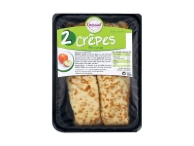 2 cr&ecirc;pes aux pommes