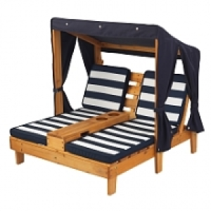 LDD Kidkraft - Chaise Longue Double - Navy/White 159.99&nbsp;&euro;