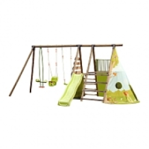 LDD Soulet - Portique Bois Fort Jungle