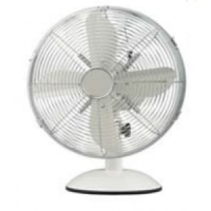 Bricomarche  Ventilateur de table 30 cm blanc